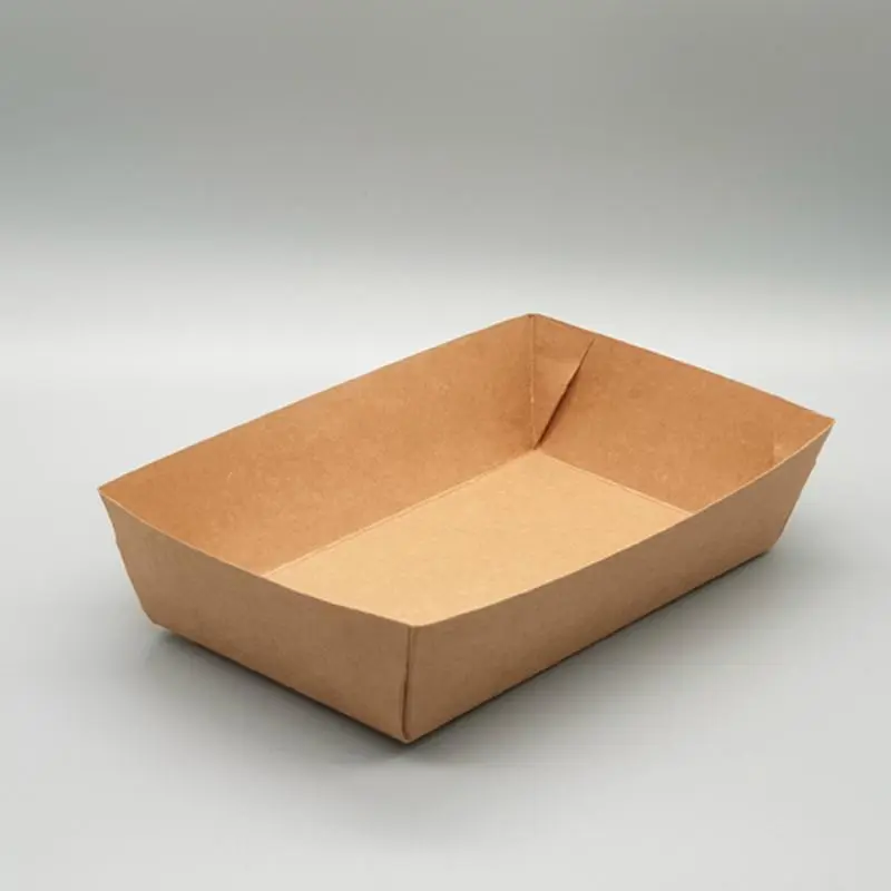 Popierinis užkandžių indelis 13.5 x 7 x 4.5 cm