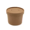 Apvalus popierinis indelis maistui 240ml