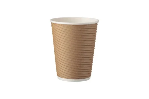 Popierinis puodelis rudas 355ml/12oz