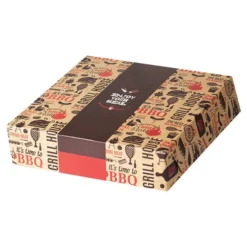 Popierinė maisto dėžutė 20x20x5cm