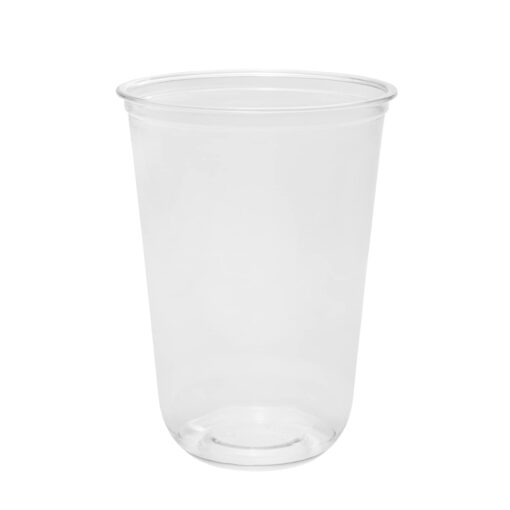 PET stiklinė burbulinei arbatai 470ml