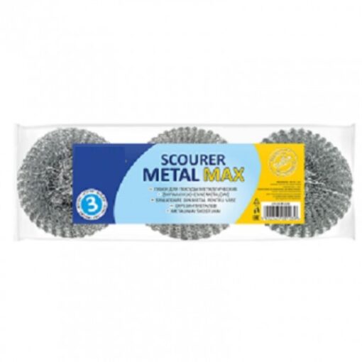 Metaliniai šveistukai indams SCORER METAL (3vnt)