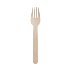 Vienkartinė medinė šakutė 16 cm