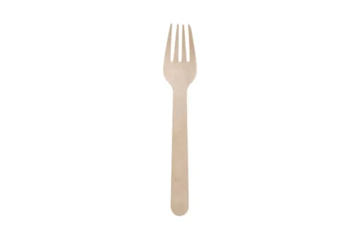 Vienkartinė medinė šakutė 16 cm