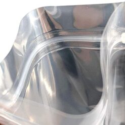 Sidabrinis doypack maišelis su langeliu 750ml
