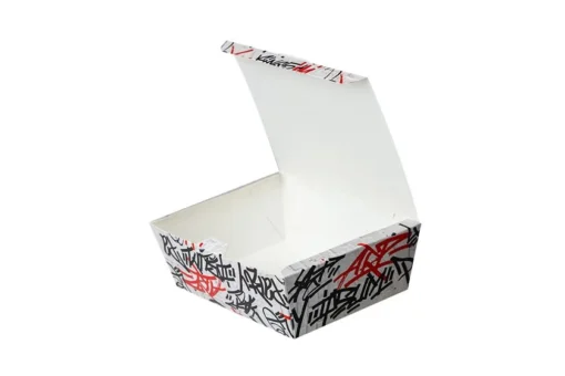 Užkandžiu dėžutė 20.714.57.5 cm su graffiti spauda