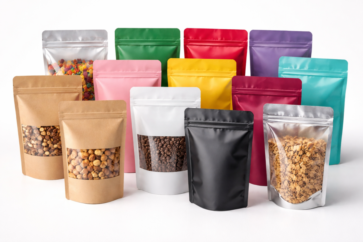 doypack pastatomi maišeliai