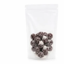 Skaidrus pastatomas Doypack maišelis 500ml su ZIP