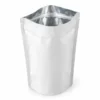 Baltas plastikinis Doypack maišelis aliuminio vidumi 2000ml